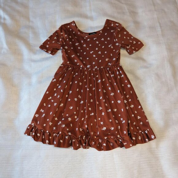 Zunie Kids' Rose‎ Sleeveless Chiffon Party Dress - Picture 1 of 6